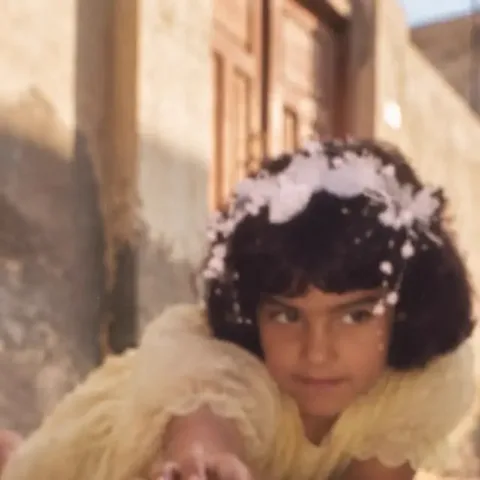 A childhood photograph of Chef Mariam Al Mansoori